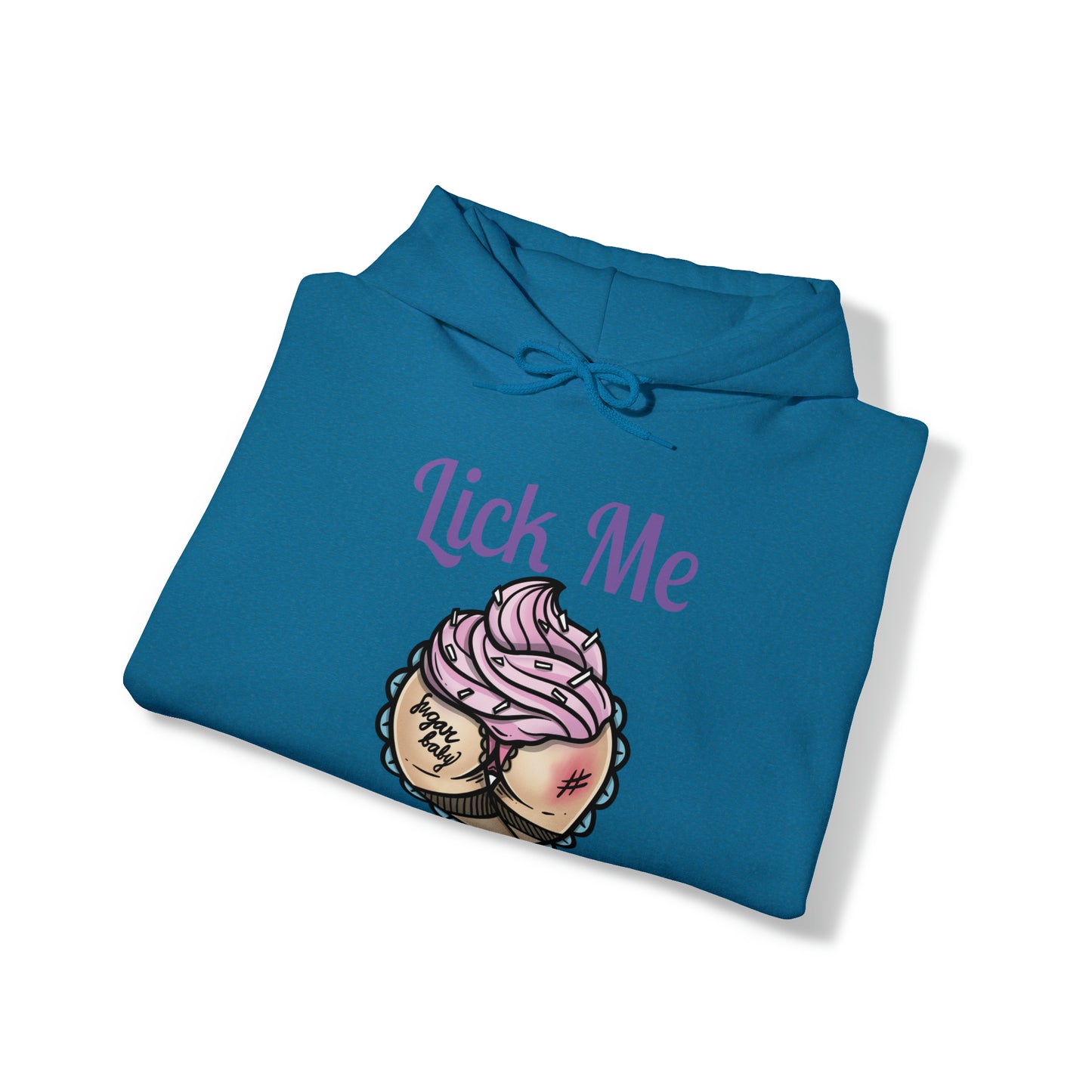 Lick Me Pleasure Kink Unisex Heavy Blend Hooded Sweatshirt