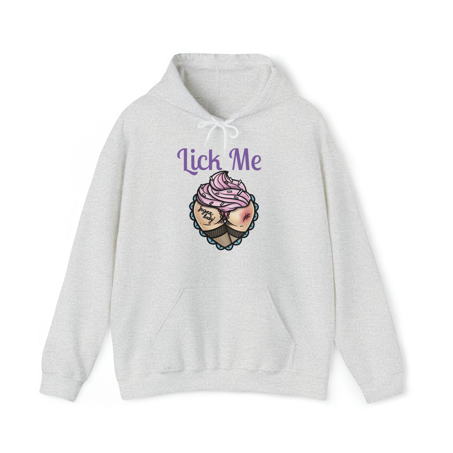 Lick Me Pleasure Kink Unisex Heavy Blend Hooded Sweatshirt