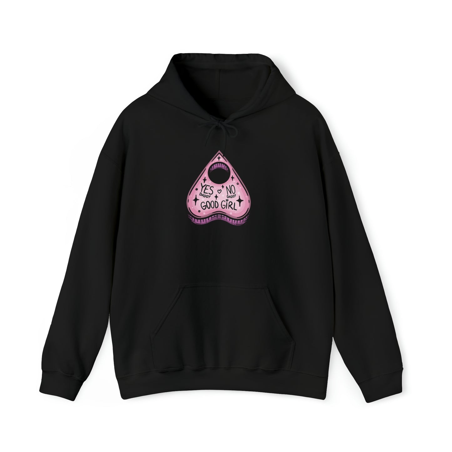 Sweat à capuche unisexe en mélange épais Good Girl Yes or No Pleasure Kink