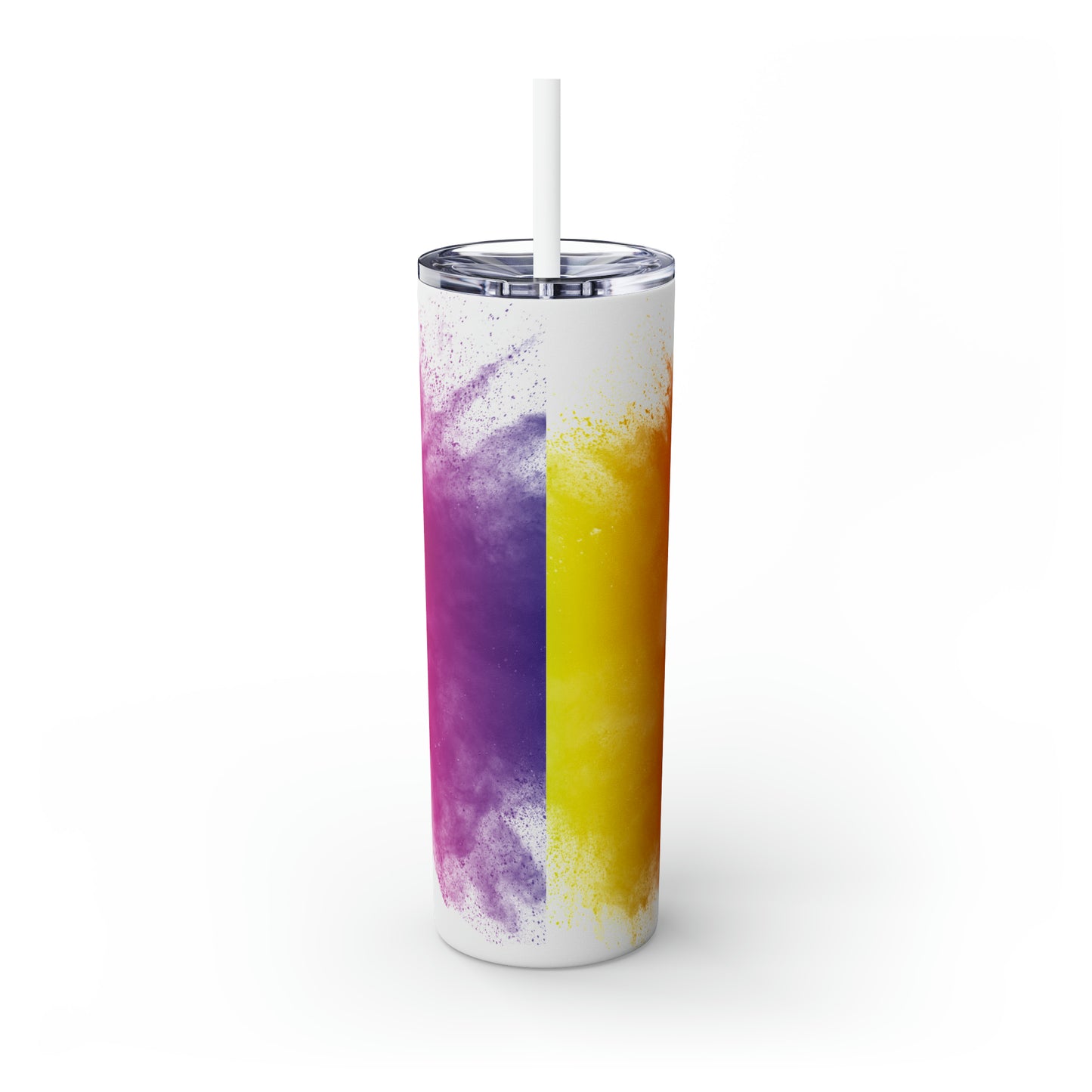 Married With Benifits Skinny Tumbler with Straw, 20oz