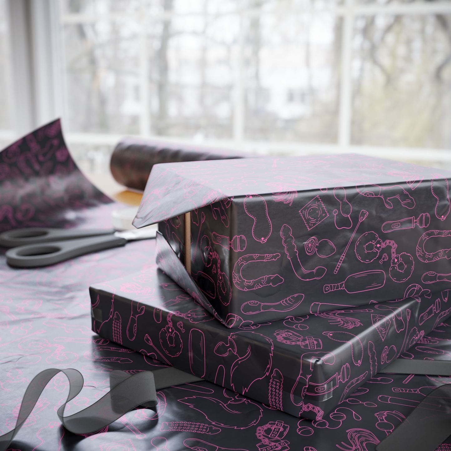 Sex Toy's BDSM Wrapping Paper