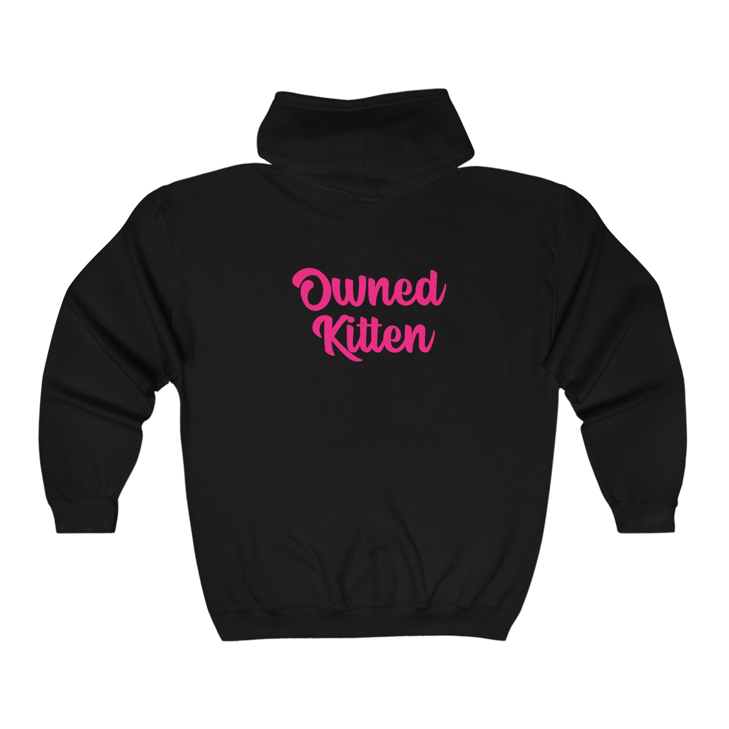 Owned Kitten Unisex Heavy Blend Full Zip Hoodie Sweatshirt