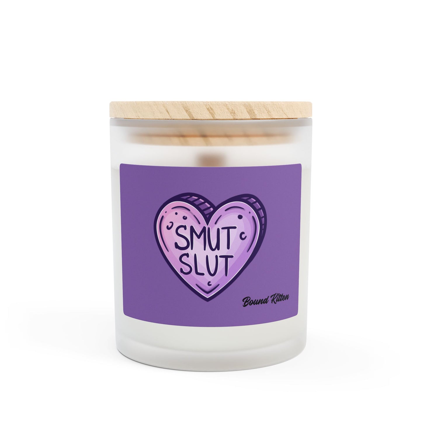 Smut Slut Frosted Glass Candle, 11oz