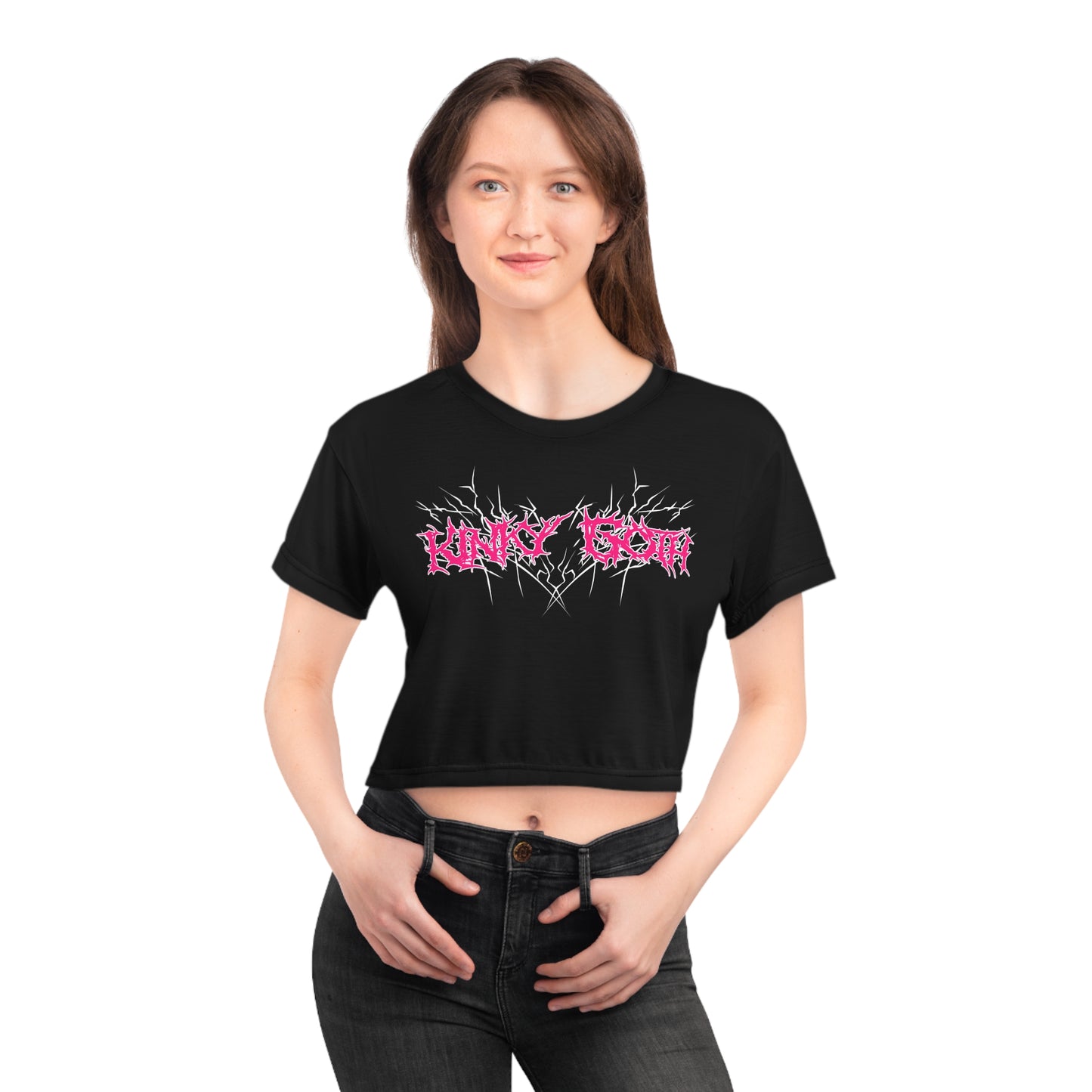 T-shirt court style gothique kinky