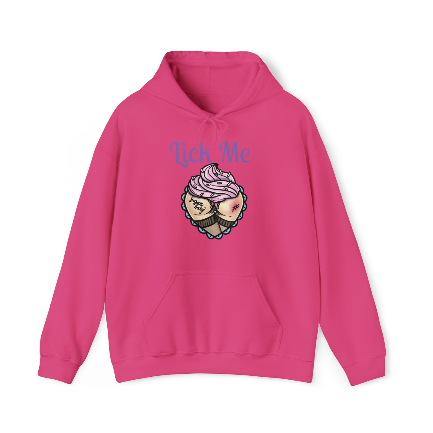 Lick Me Pleasure Kink Unisex Heavy Blend Hooded Sweatshirt