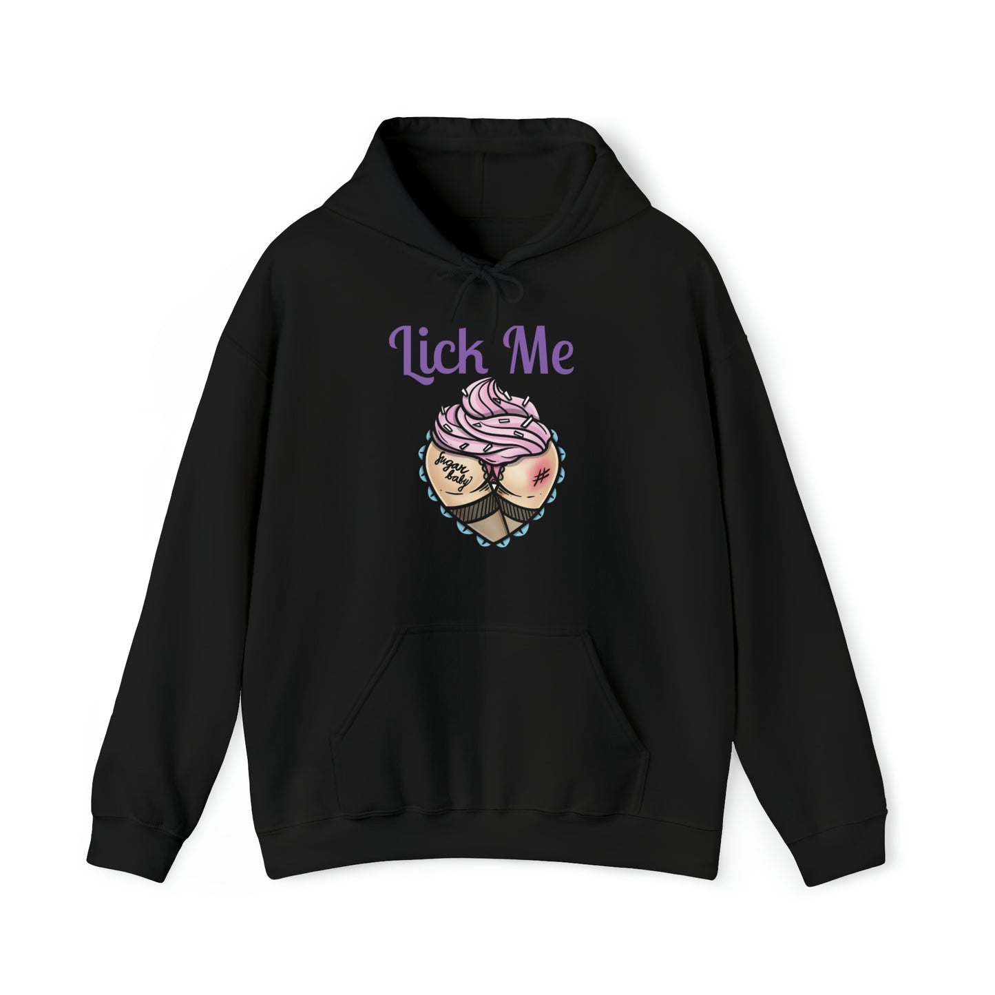 Lick Me Pleasure Kink Unisex Heavy Blend Hooded Sweatshirt