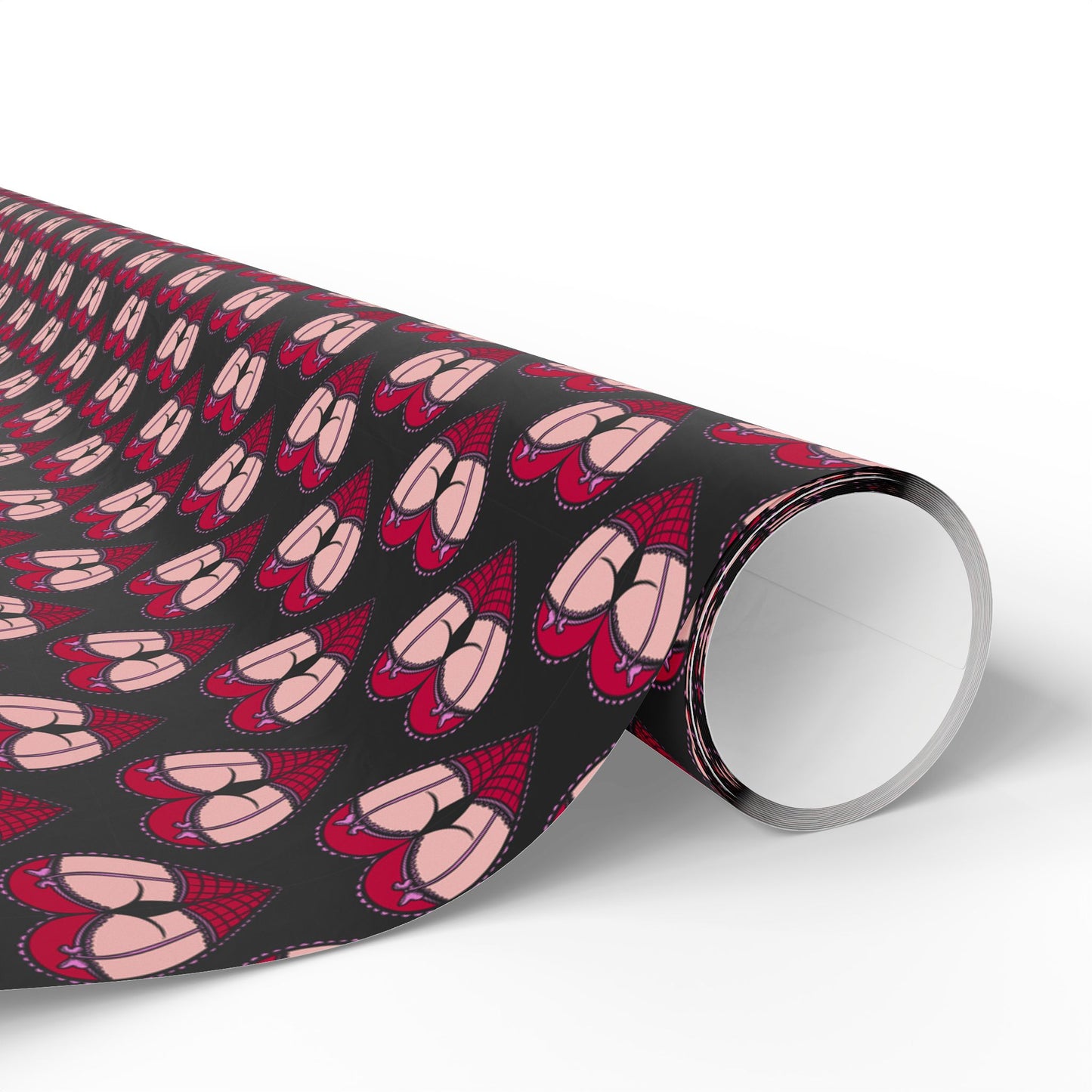 Heart Shaped Butt Wrapping Paper