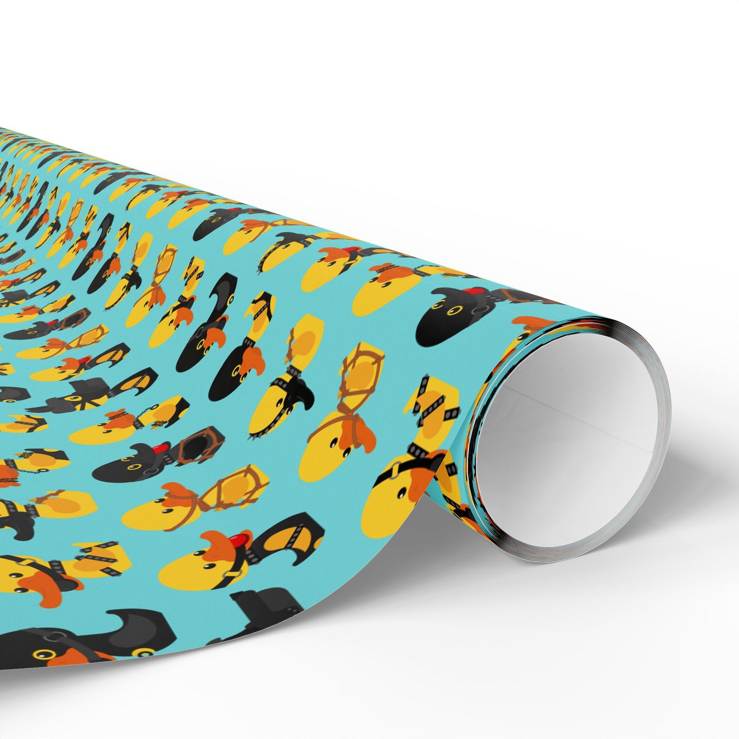 Bound Ducks Wrapping Paper