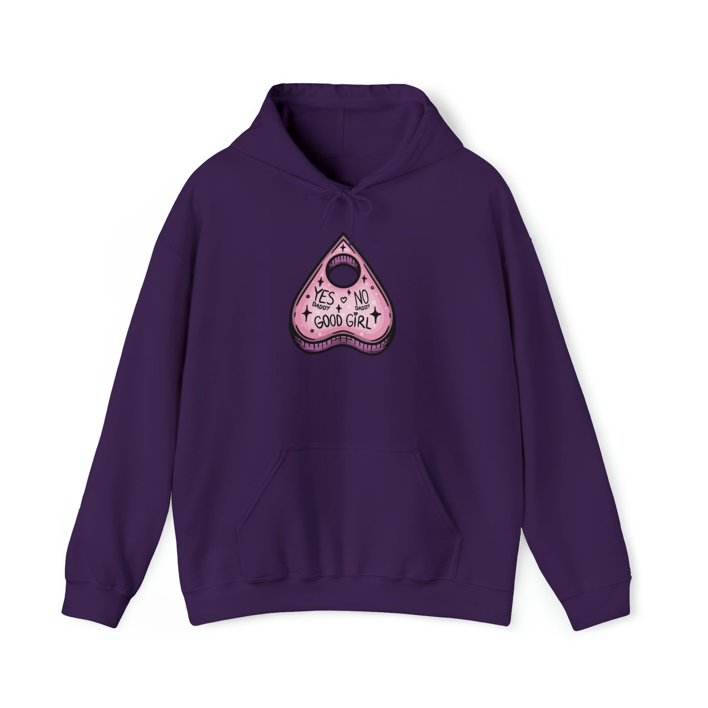 Sweat à capuche unisexe en mélange épais Good Girl Yes or No Pleasure Kink