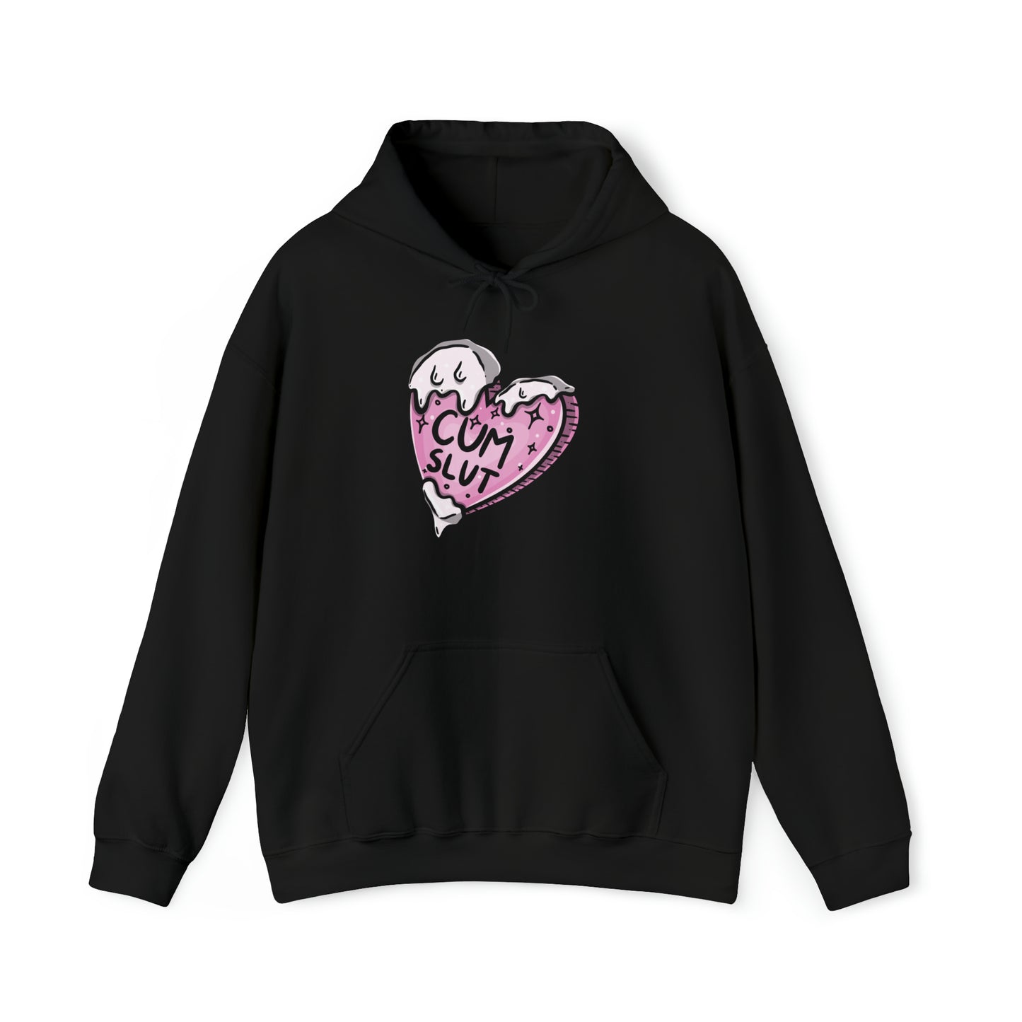 Cum Slut Pleasure Kink Unisex Heavy Blend Hoodie