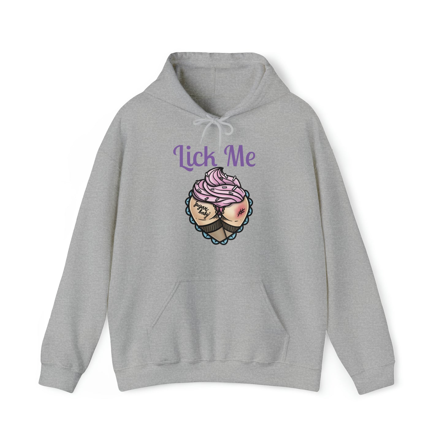 Lick Me Pleasure Kink Unisex Heavy Blend Hooded Sweatshirt