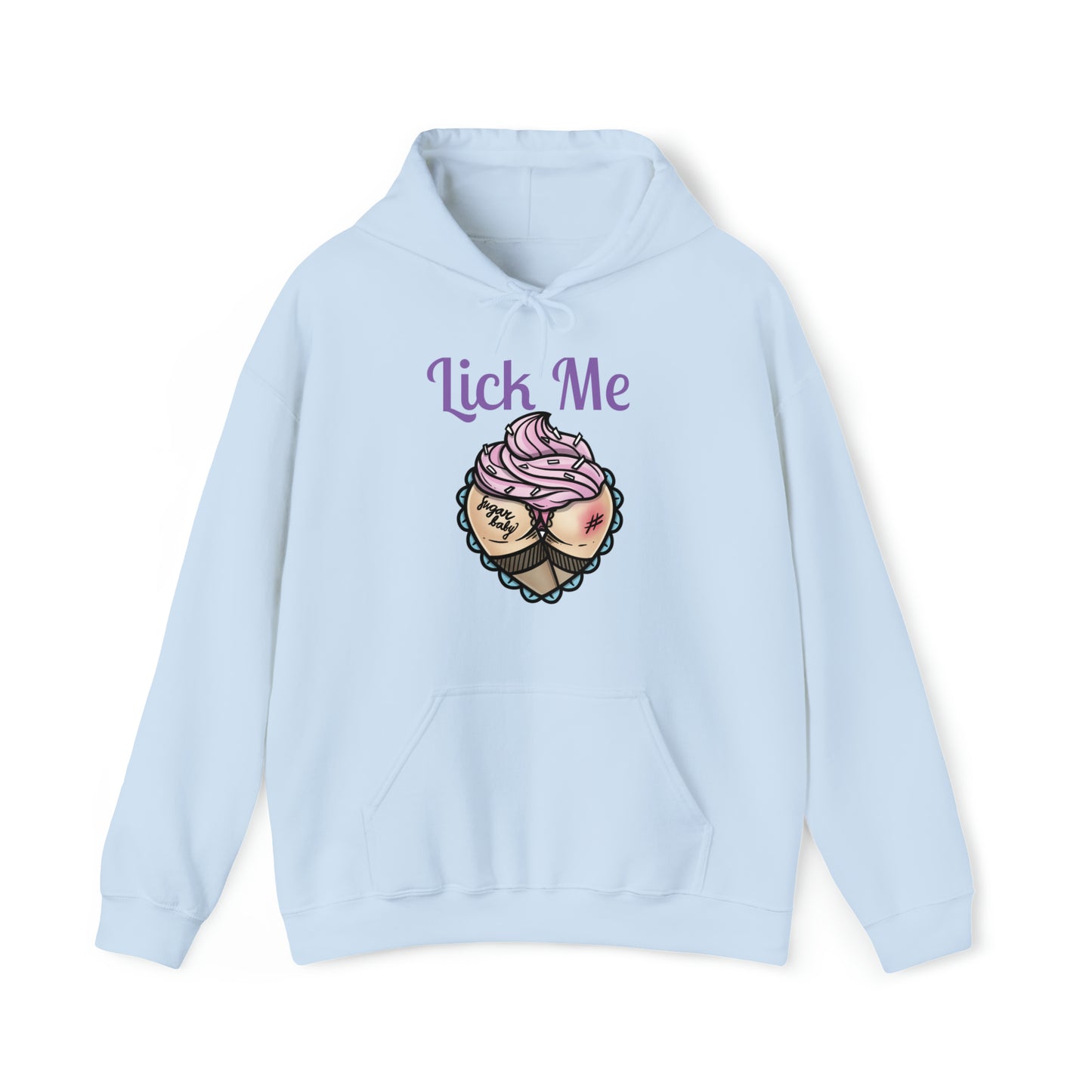 Lick Me Pleasure Kink Unisex Heavy Blend Hooded Sweatshirt