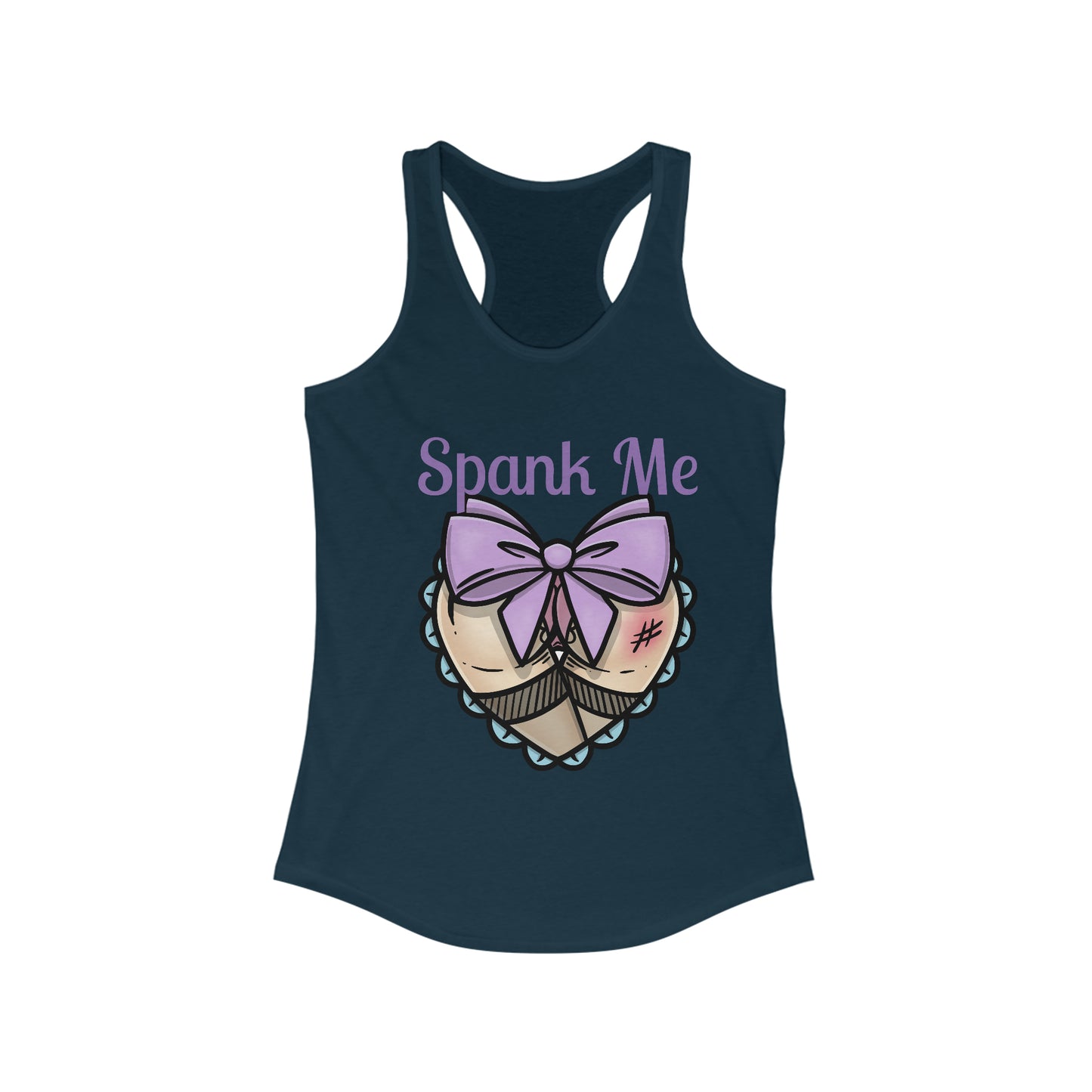 Spank Me Pleasure Kink Women's Ideal Racerback Tank