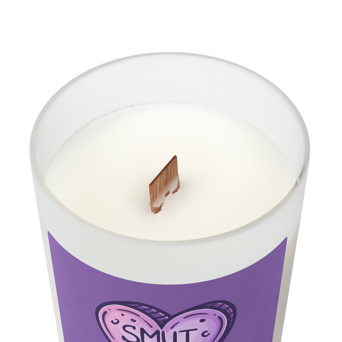 Smut Slut Frosted Glass Candle, 11oz