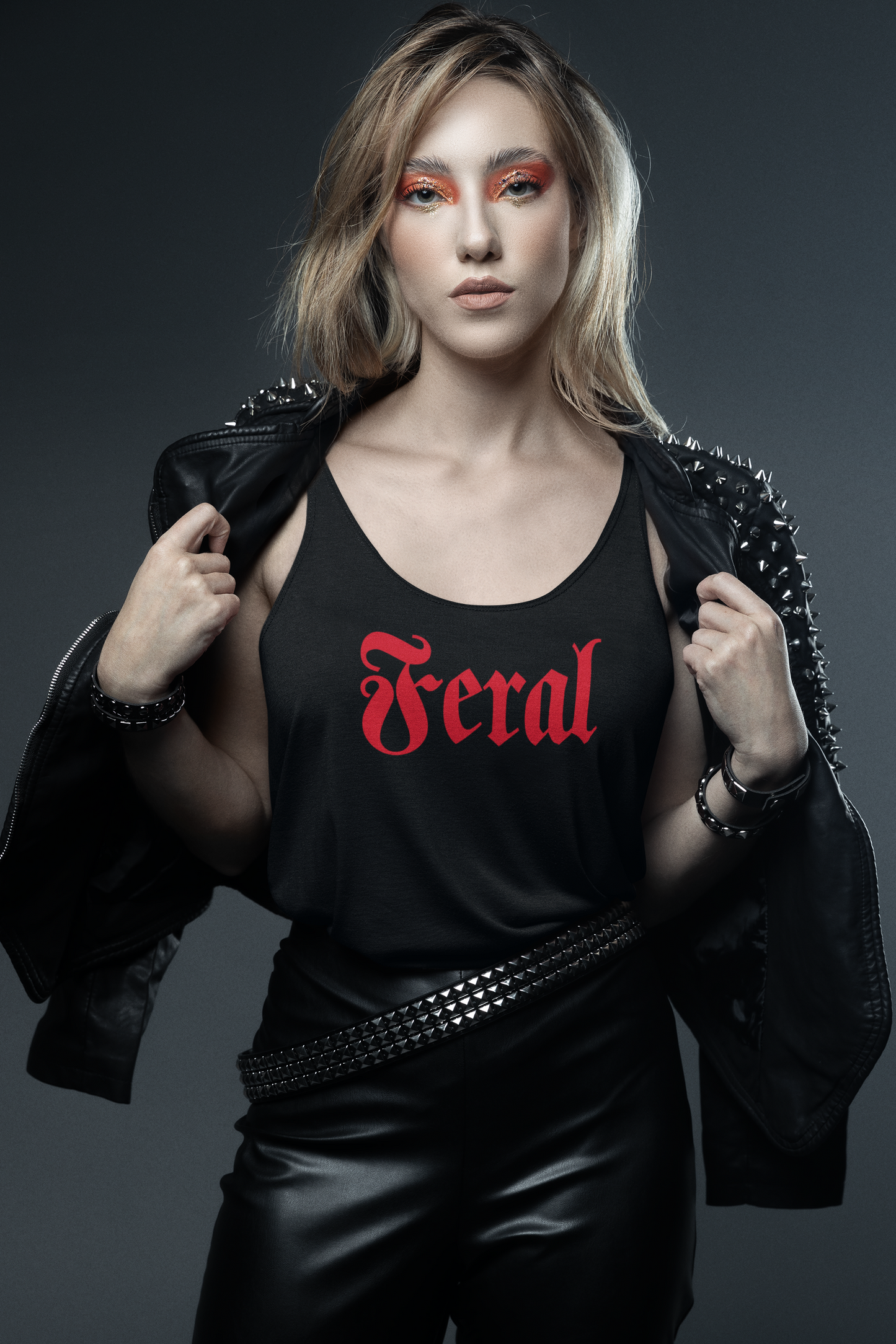 Débardeur dos nageur idéal pour femmes Feral en collaboration avec Dark Kitten