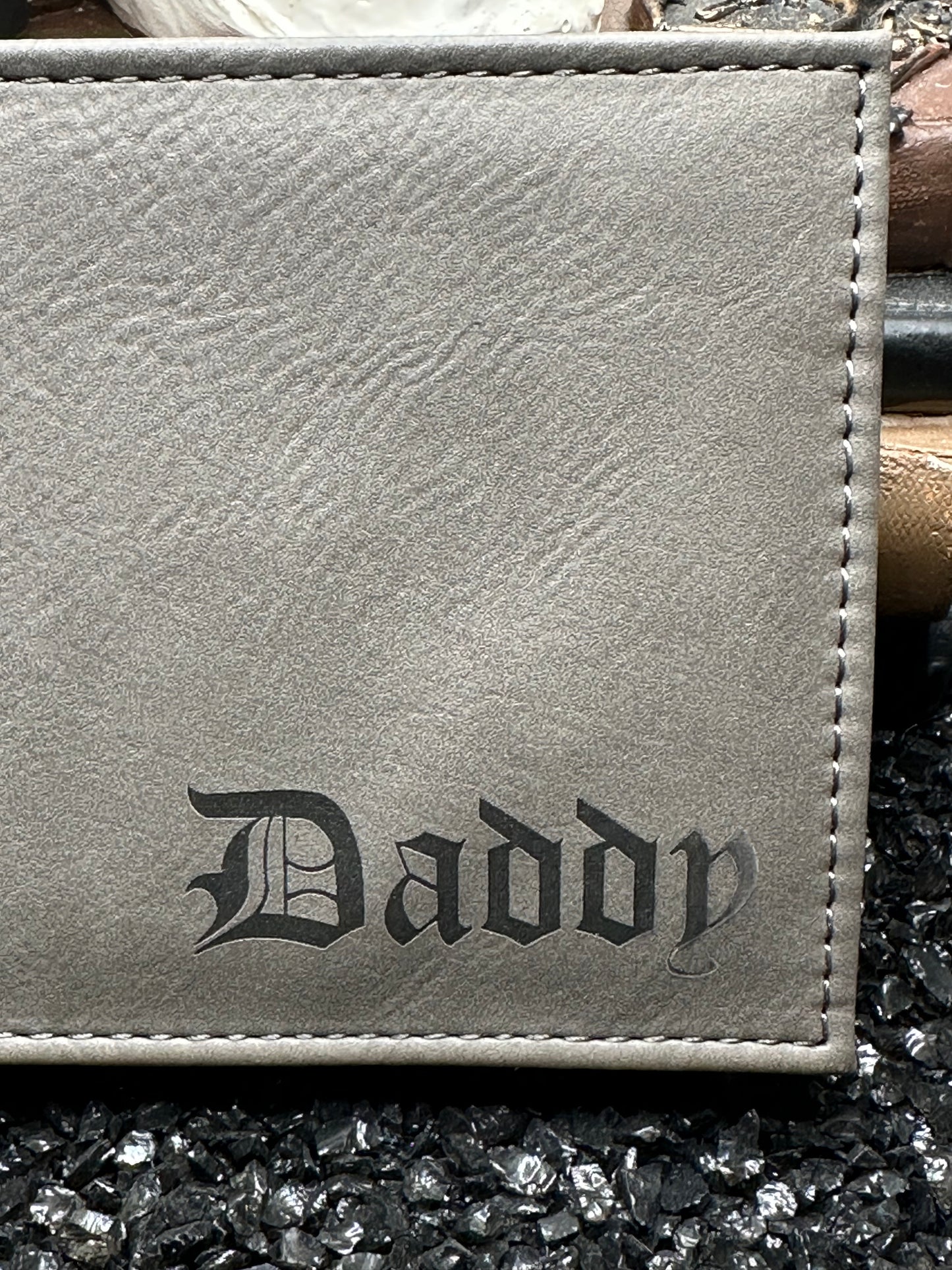 Daddy Gray Billfold Wallet - SALE