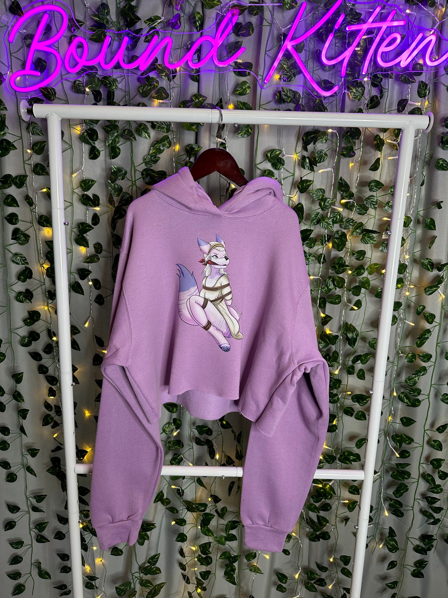 My Little Submissive Pony Lilac Crop Hoodie