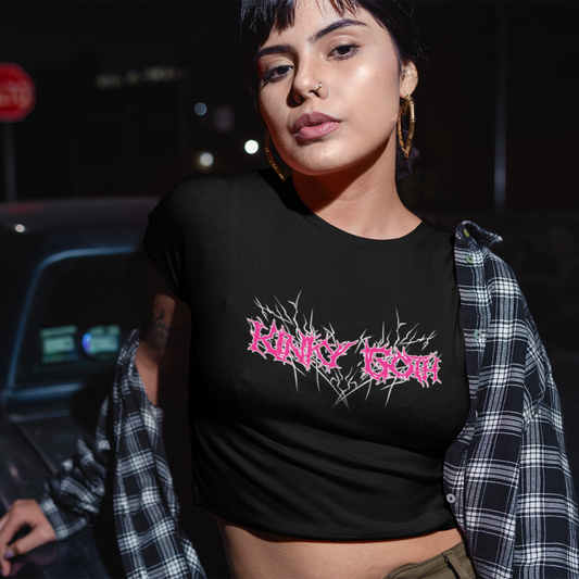 Kinky Goth Crop Tee