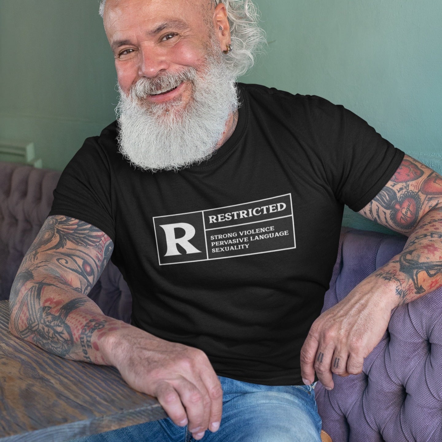 Rated R Short-Sleeve Unisex Tee Shirt