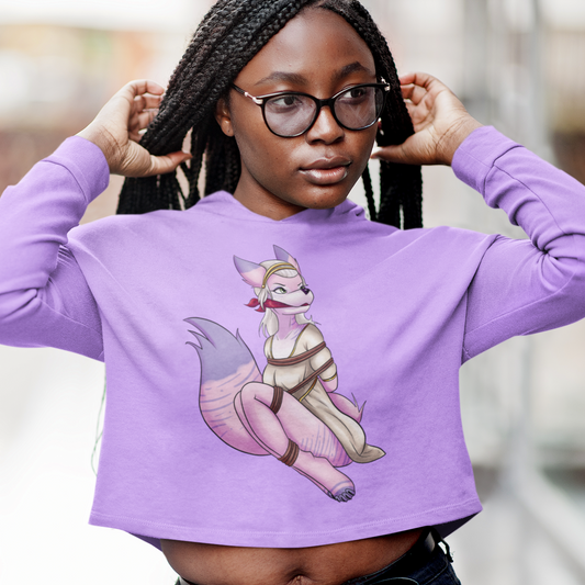 My Little Submissive Pony Lilac Crop Hoodie