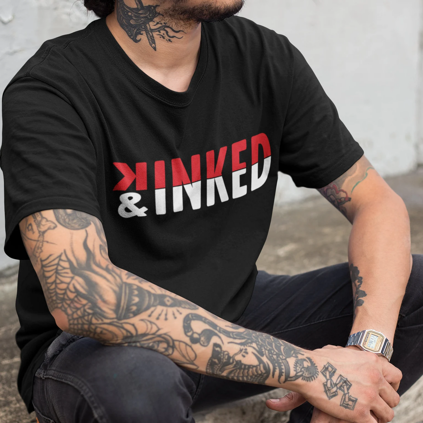 Kinked & Inked T-Shirt Unisex Heavy Cotton Tee