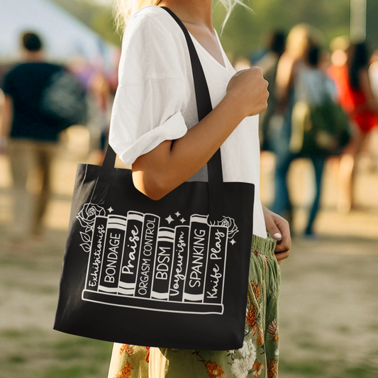 Kinky Books Tote Bag