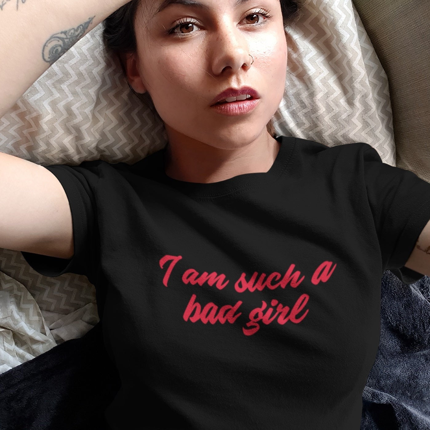 I am such a bad girl Short-Sleeve Unisex T-Shirt