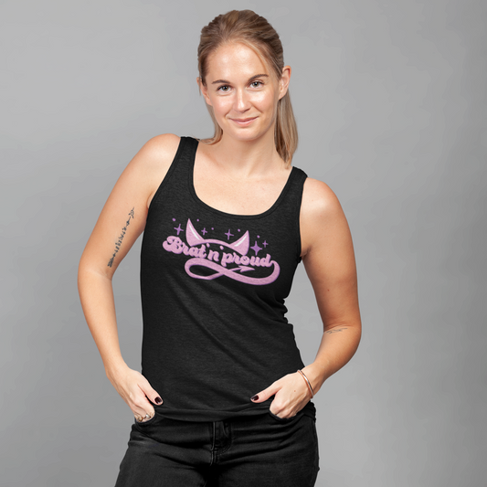 Bratty & Proud Pleasure Kink Women's Ideal Racerback Tank