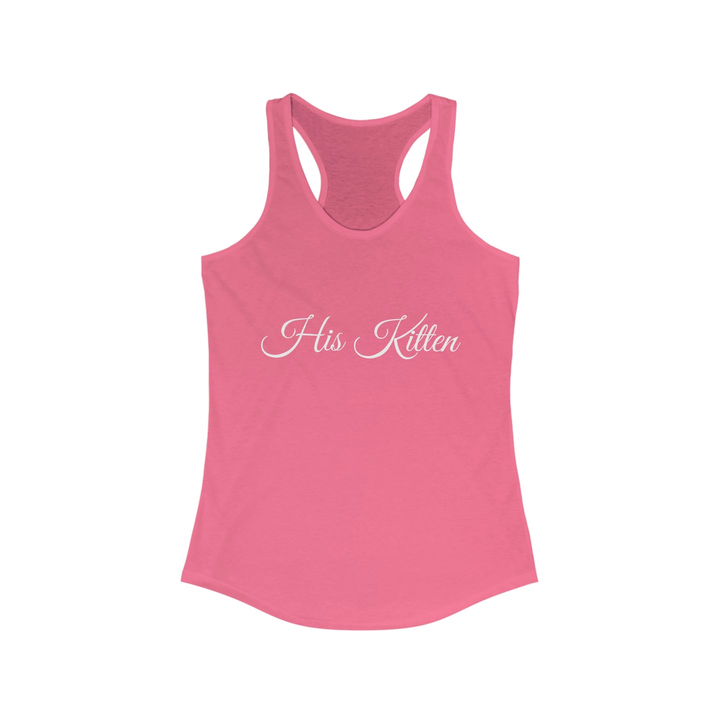 His Kitten Women's Ideal Racerback Tank