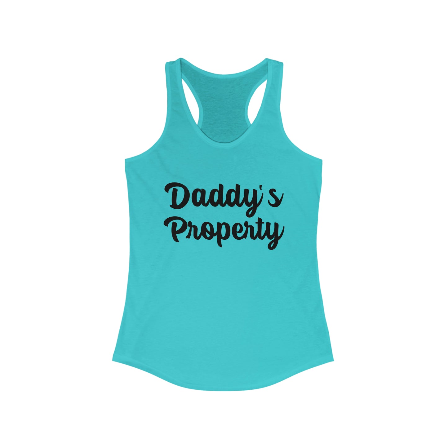 Daddy's Property Women's Ideal Racerback Tank Top