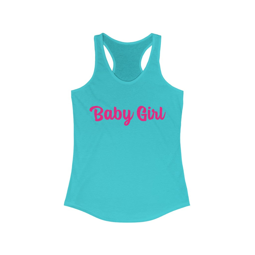 Baby Girl Women's Ideal Racerback Tank