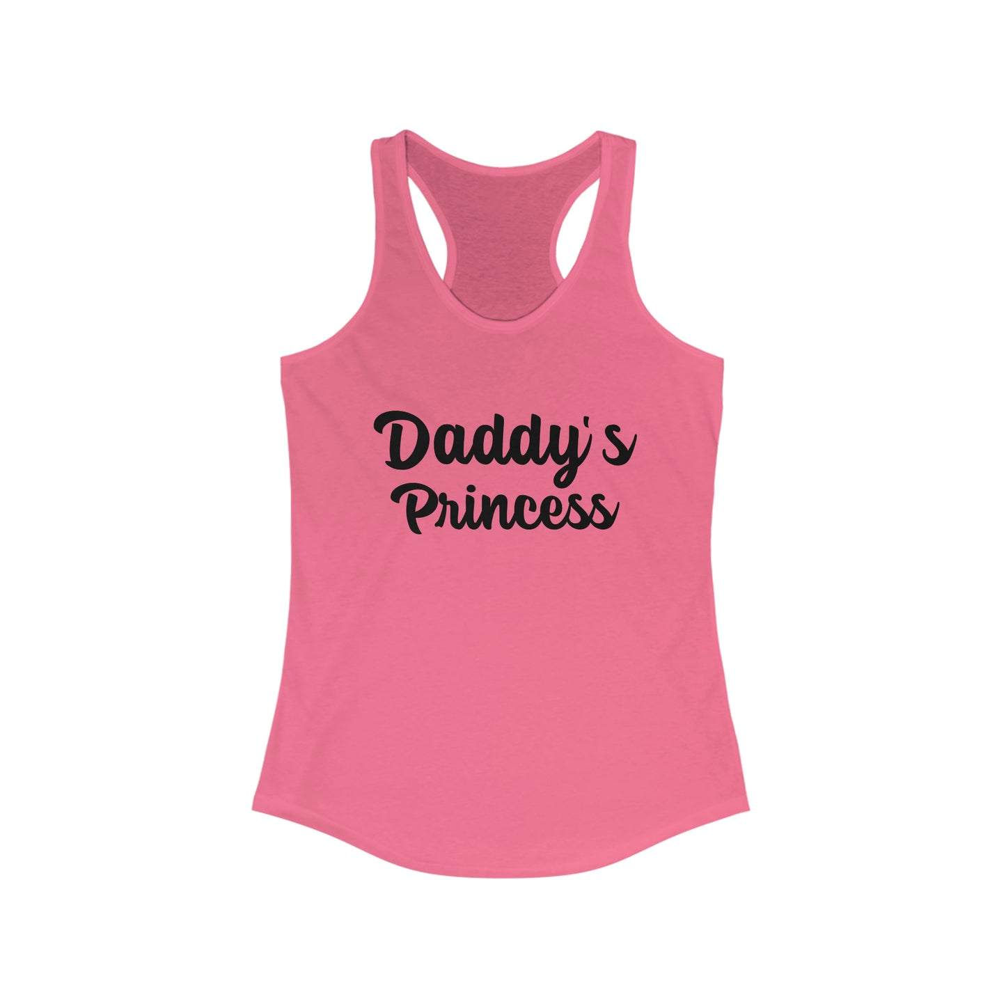 Daddy's Princess Women's Ideal Racerback Tank