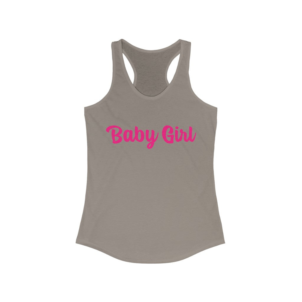 Baby Girl Women's Ideal Racerback Tank