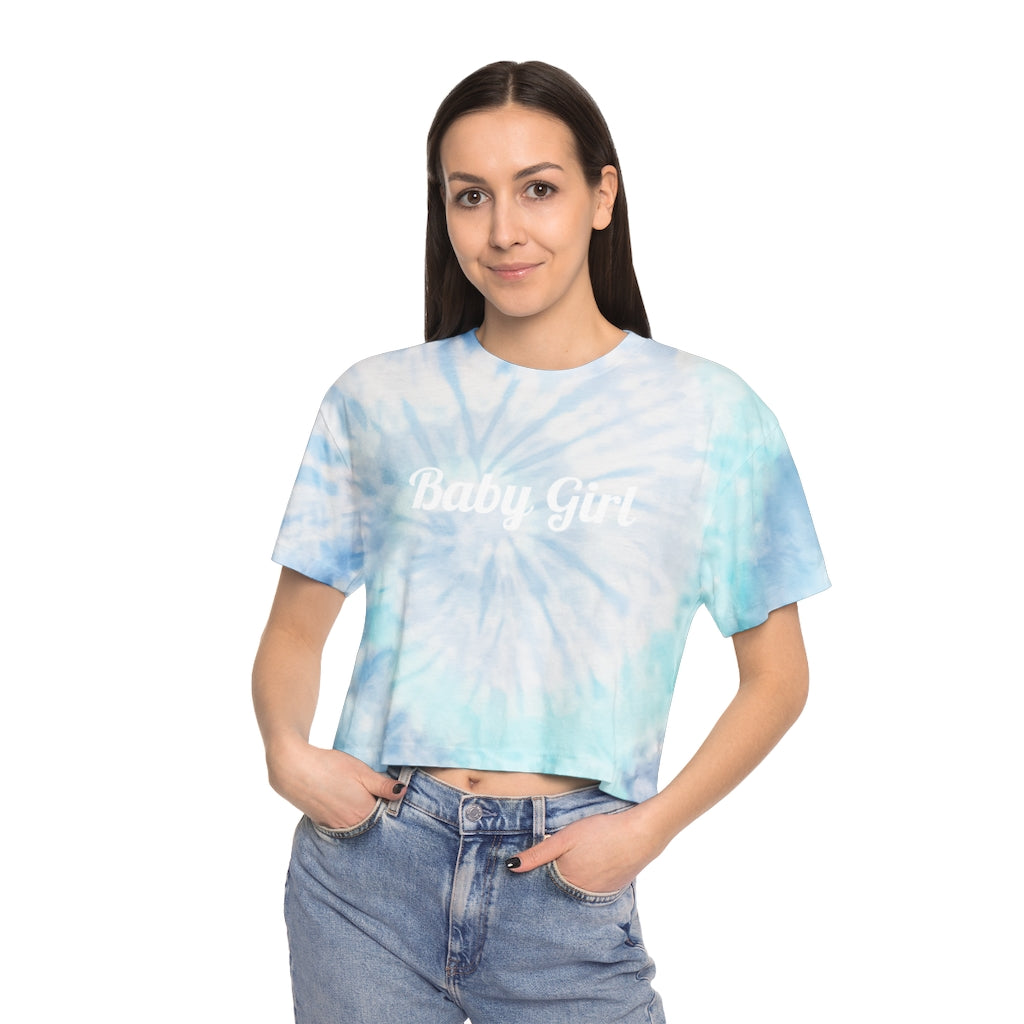 Baby Girl Women's Tie-Dye Crop Tee