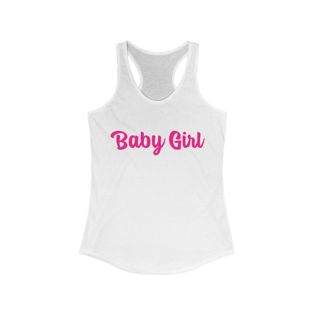 Baby Girl Women's Ideal Racerback Tank