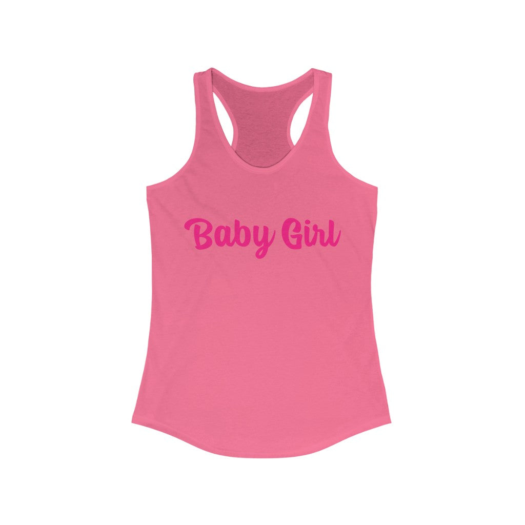 Baby Girl Women's Ideal Racerback Tank