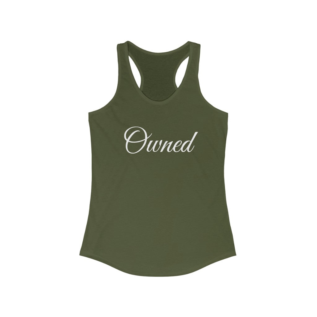 Owned Women's Ideal Racerback Tank Top