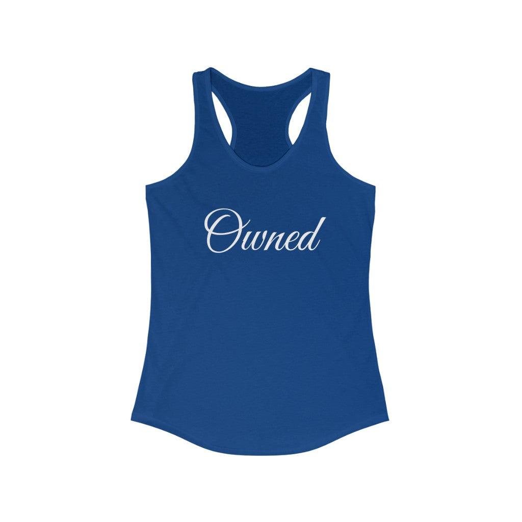 Owned Women's Ideal Racerback Tank Top