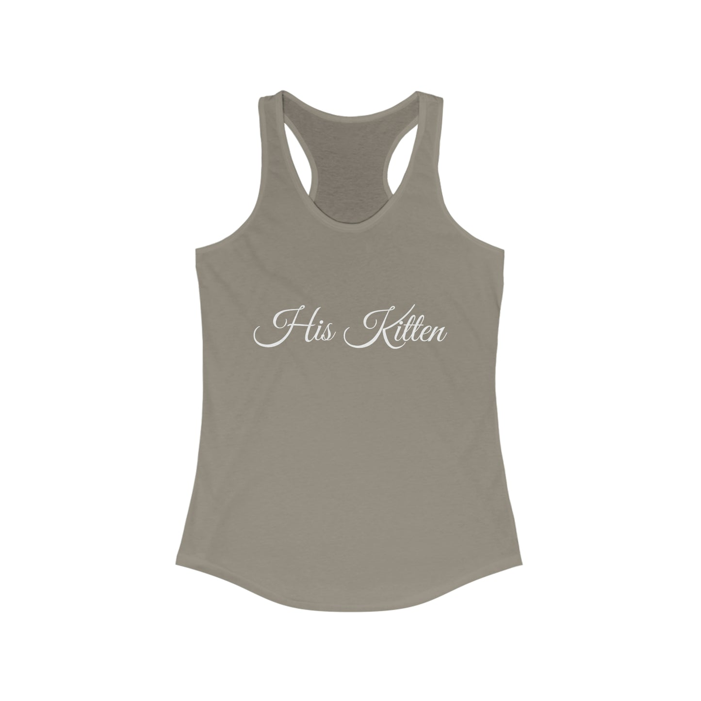 His Kitten Women's Ideal Racerback Tank