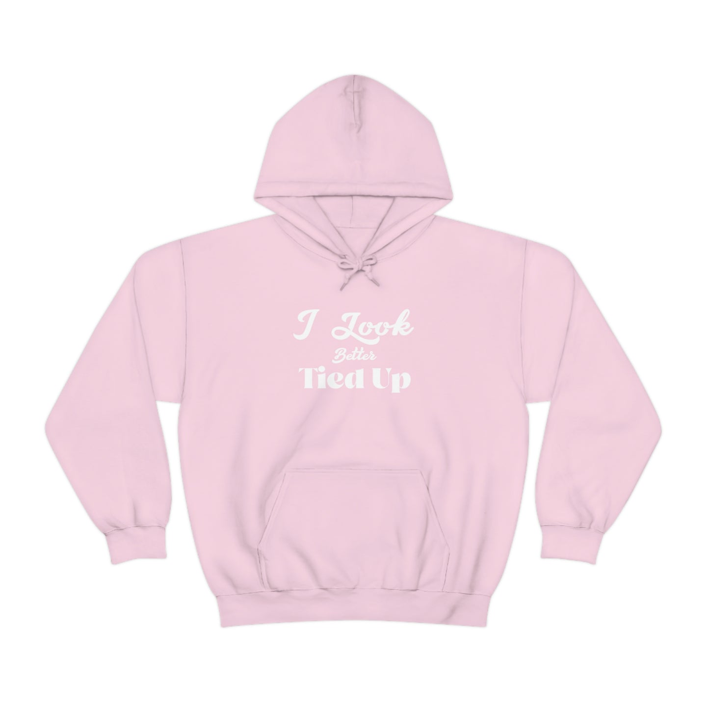 I Look Better Tied Up Unisex Heavy Blend Hoodie Sweatshirt