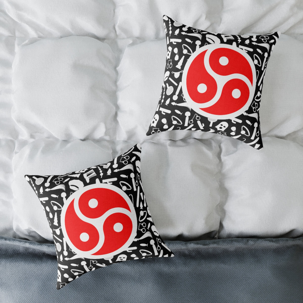 BDSM Spun Polyester Square Pillow