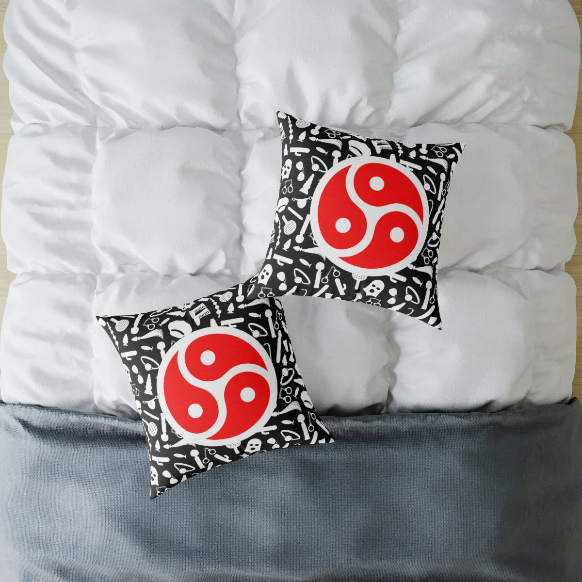 BDSM Spun Polyester Square Pillow