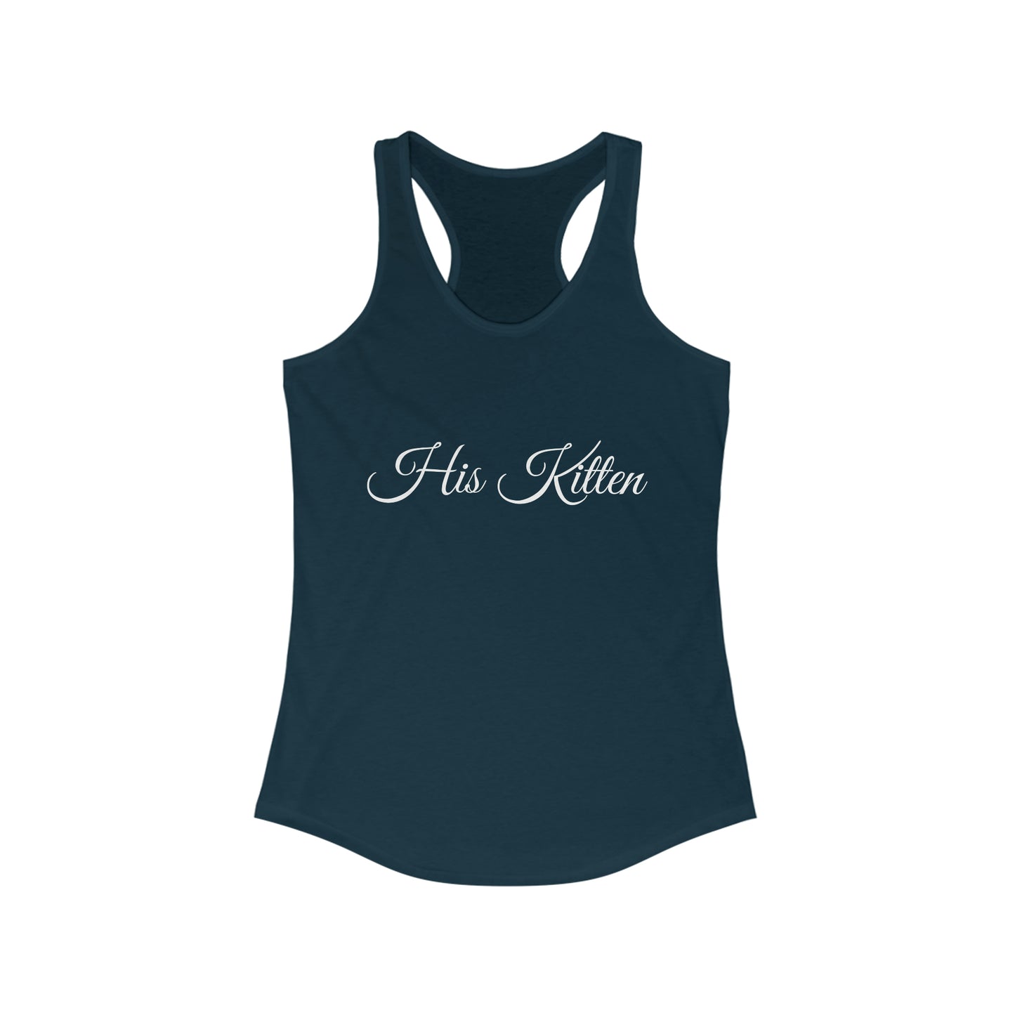 His Kitten Women's Ideal Racerback Tank