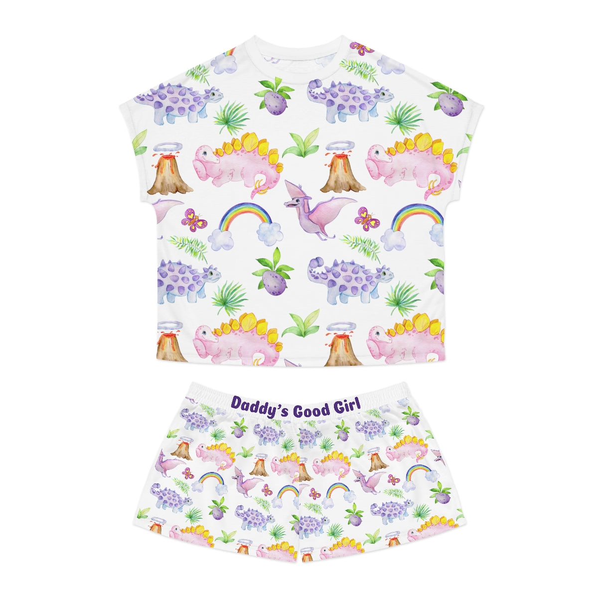 Daddy's Good Girl Women's Short Pajama Set