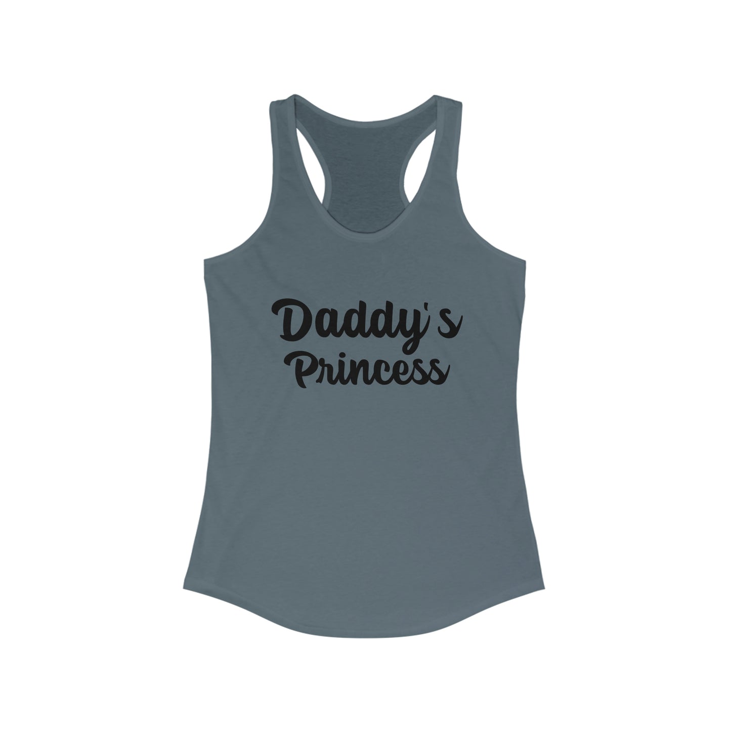 Daddy's Princess Women's Ideal Racerback Tank