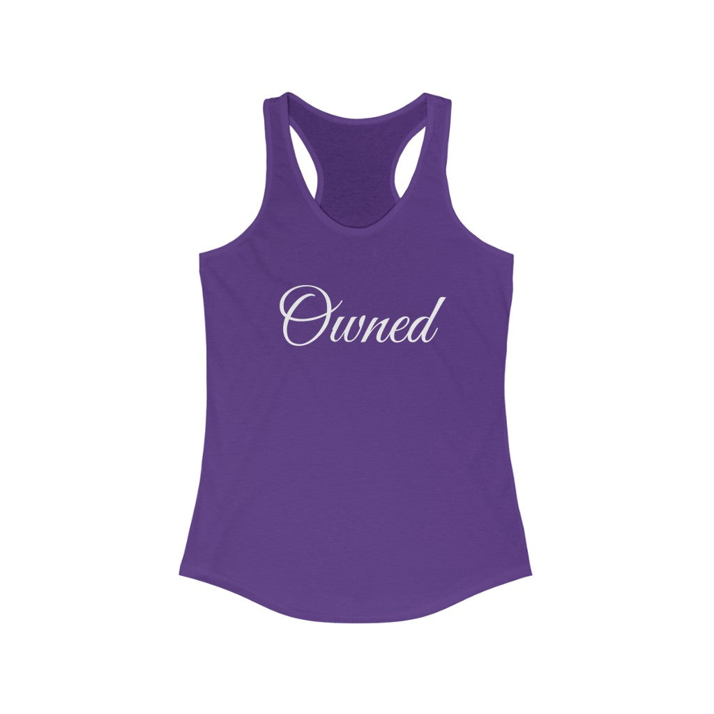 Owned Women's Ideal Racerback Tank Top