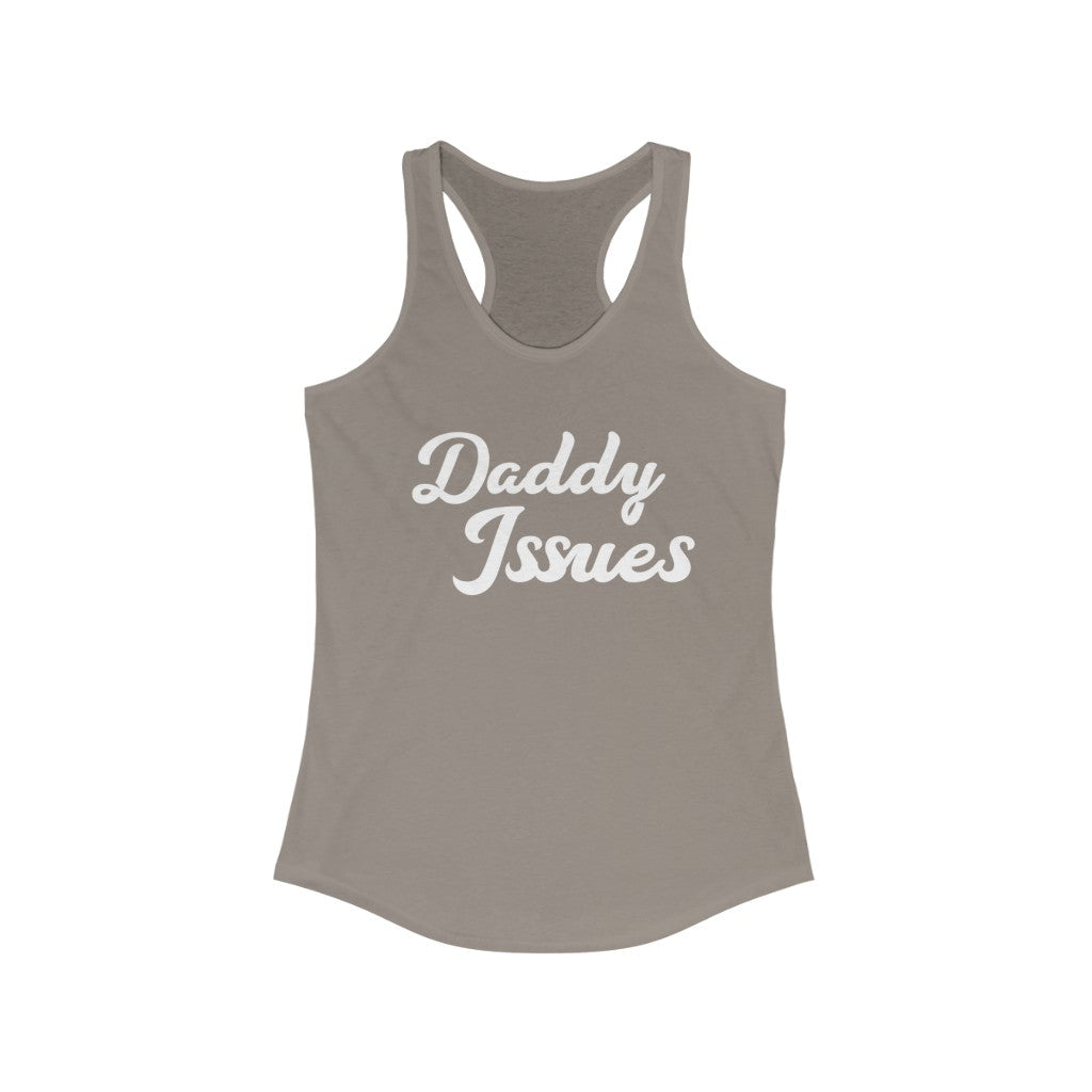 Daddy Issues Women's Ideal Racerback Tank