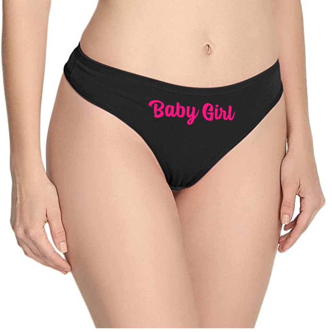 Baby Girl Cotton Thong Panties