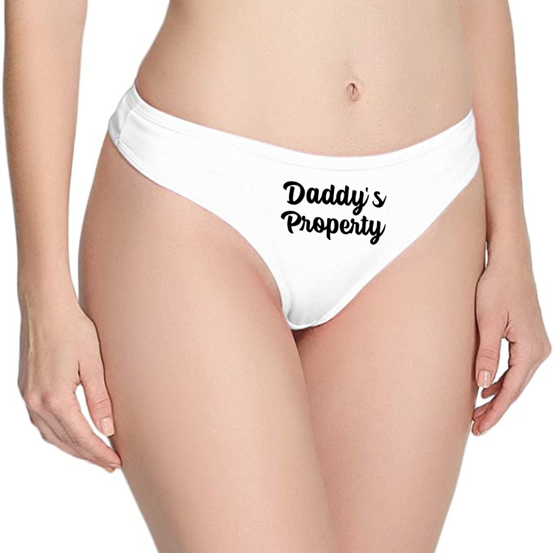 Culotte string en coton Daddy's Property