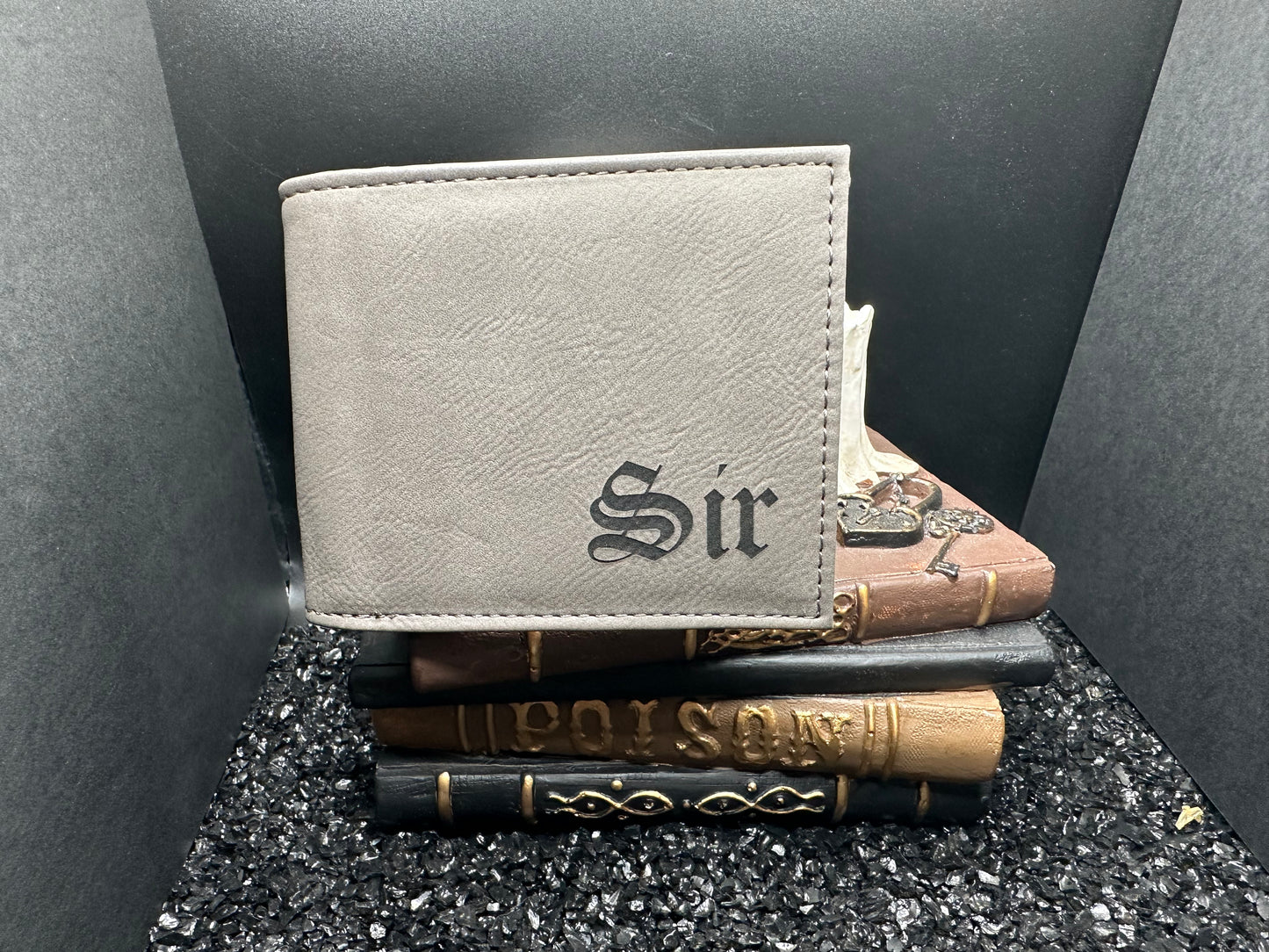 Sir Gray Billfold Wallet